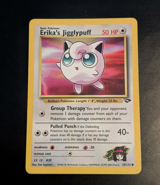 Erika's Jigglypuff 69/132 Gym Heroes