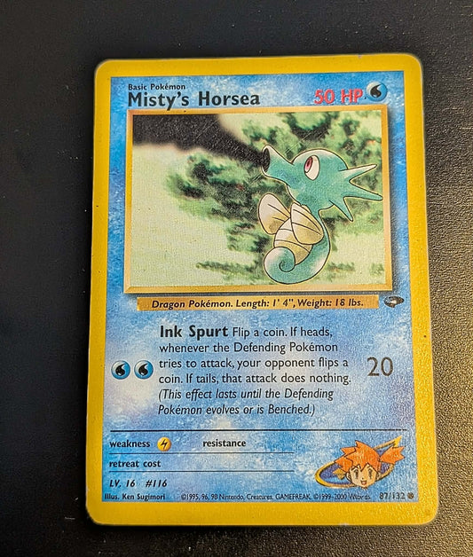 Misty's Horsea 87/132 Gym Challenge