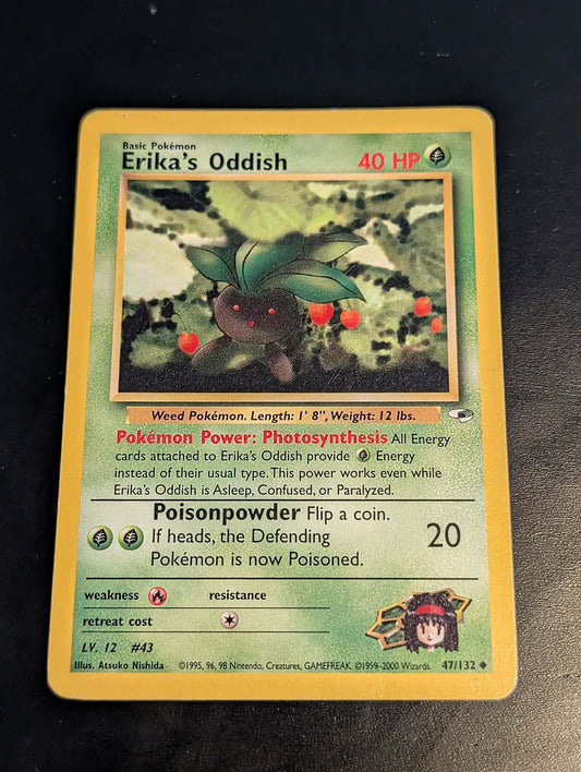Erika's Oddish 47/132 Gym Heroes