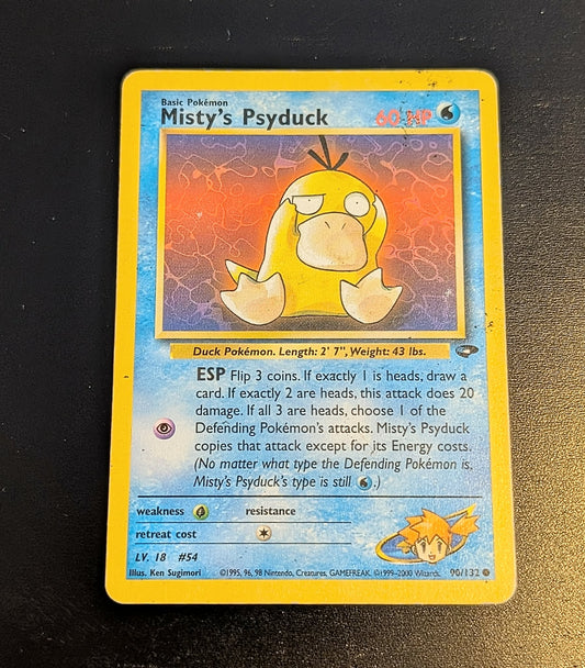 MISTY'S PSYDUCK - 90/132 - Gym Challenge