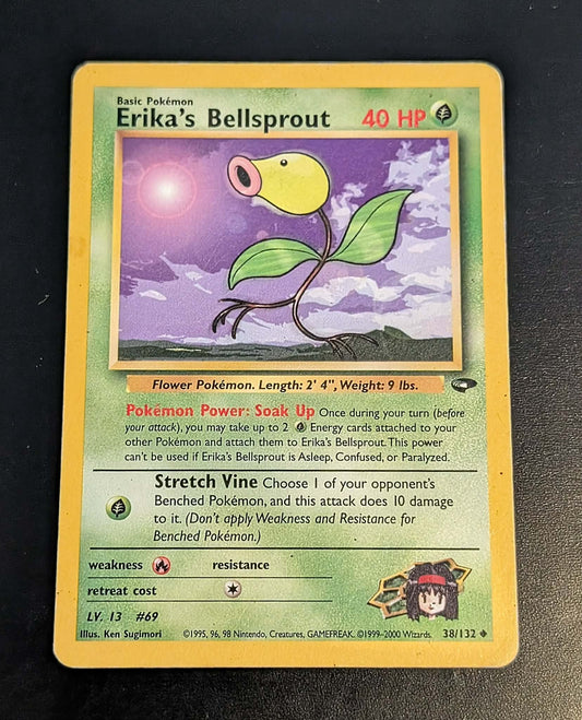 Erika's Bellsprout 38/132 Gym Challenge
