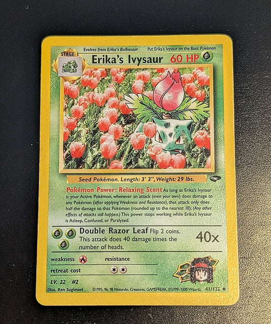 Erika's Ivysaur 41/132 Gym Challenge