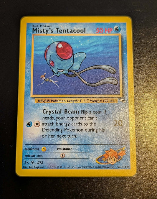 Misty's Tentacool Gym Heroes 57/132