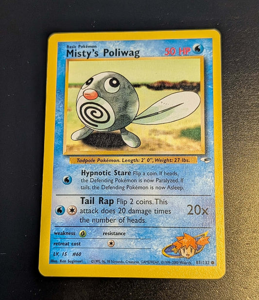 Misty's Poliwag 87/132 - Gym Heroes