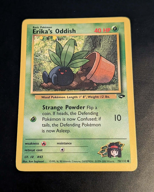 Erika's Oddish 70/132 - Gym Challenge