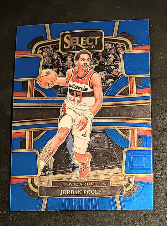 2023-24 Panini Select - Concourse Jordan Poole #18 Blue