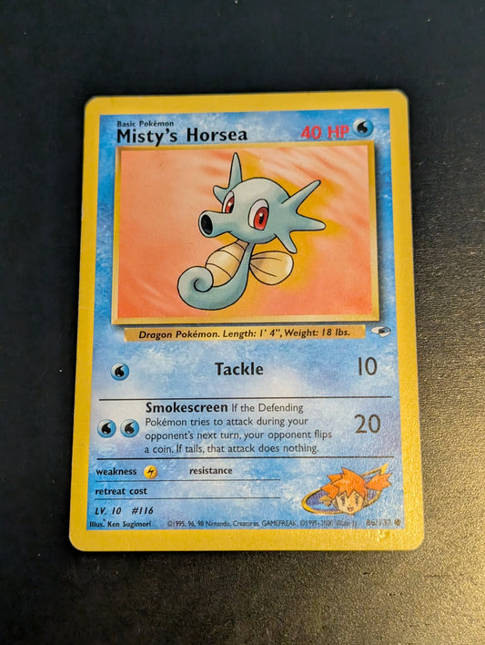 Misty's Horsea 86/132 Gym Heroes