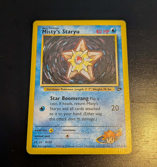 Misty's Staryu 92/132 Gym Challenge