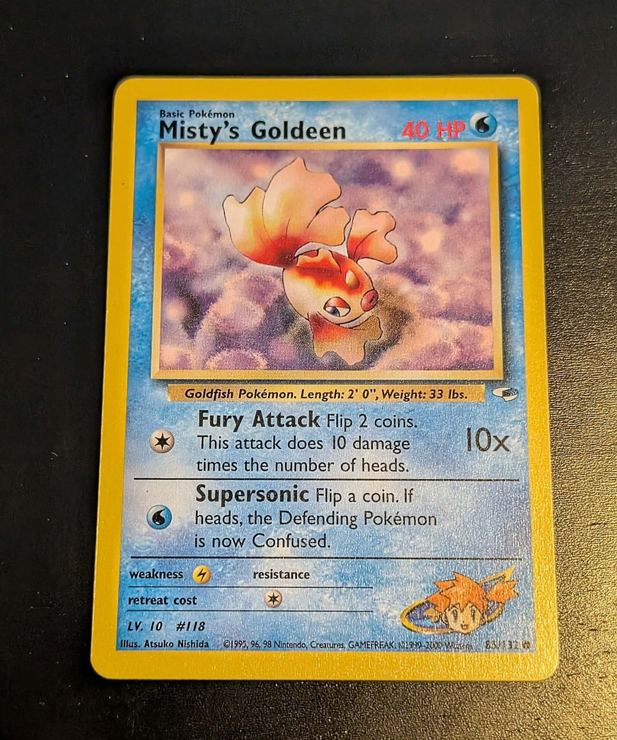 Misty Goldeen 85/132 - Gym Challenge