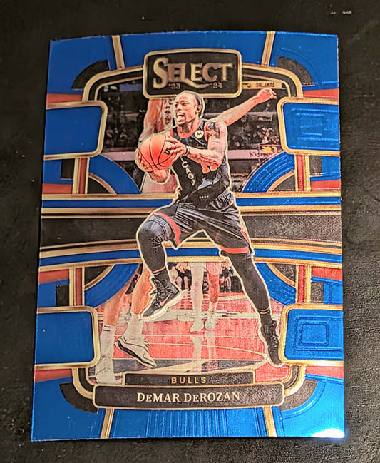 DeMar DeRozan 2023-24 Panini Select Concourse #10 Blue