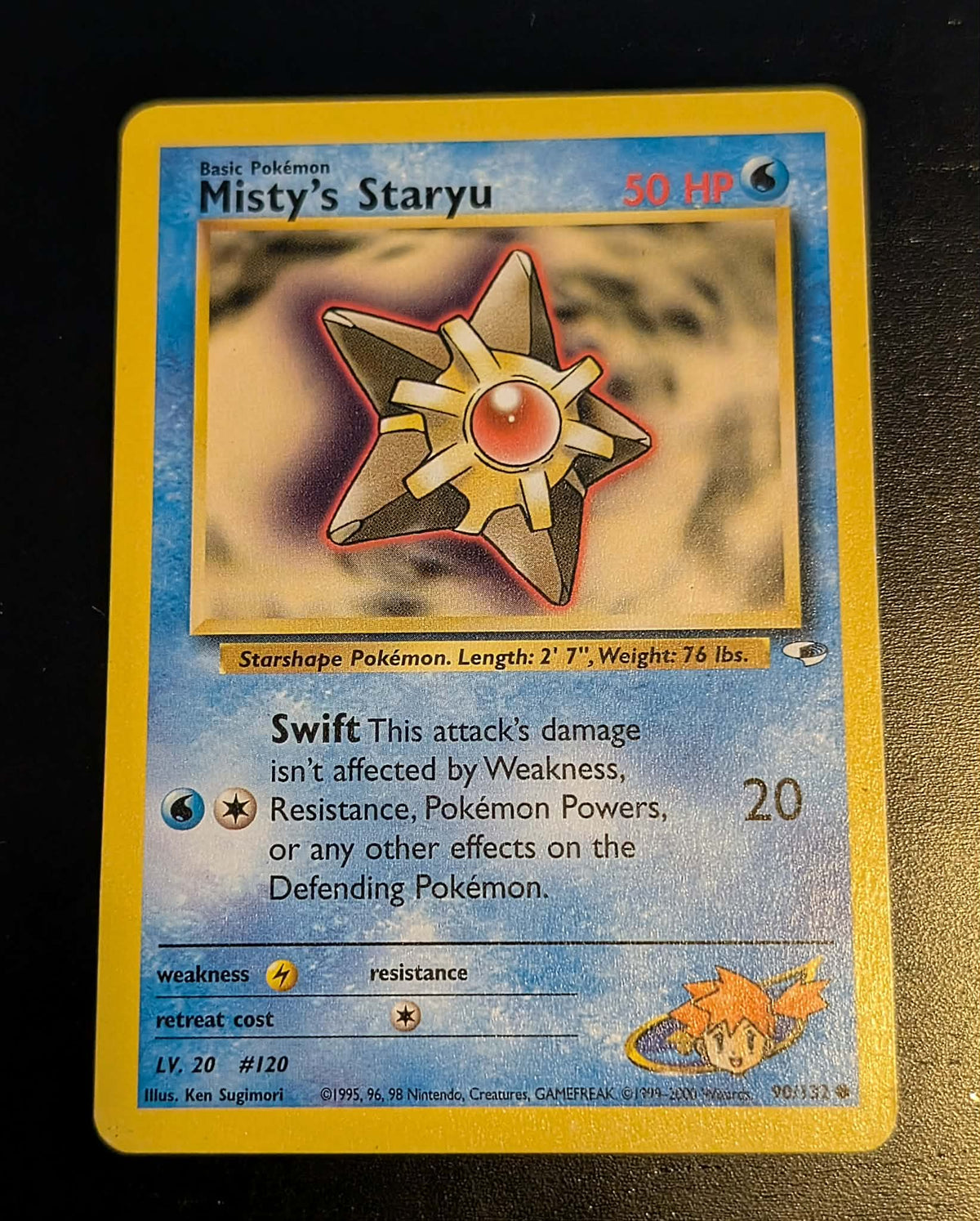 Misty’s Staryu 90/132 - Gym Heroes