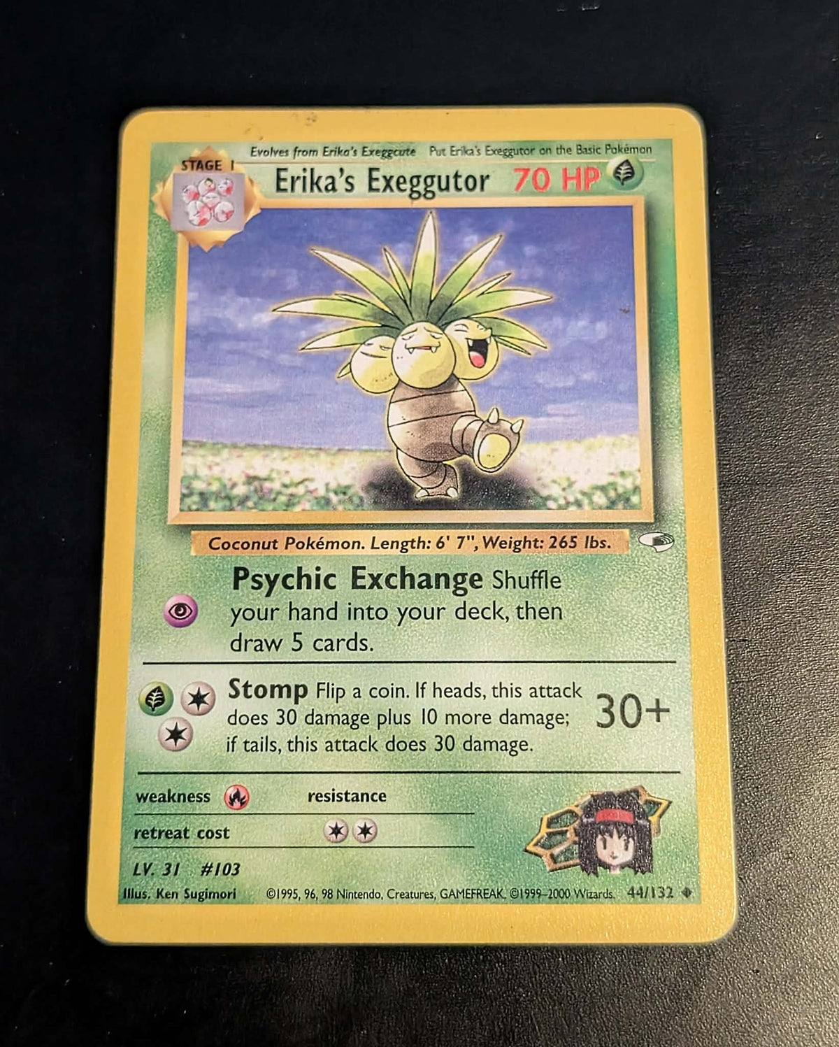 Erika's Exeggutor 44/132 Gym Heroes